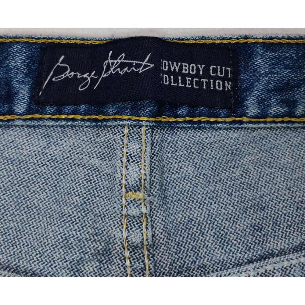 Wrangler George Strait Cowboy Cut Stacked Jeans 13MGSHD 38X30 Excellent Cond. - Picture 12 of 13